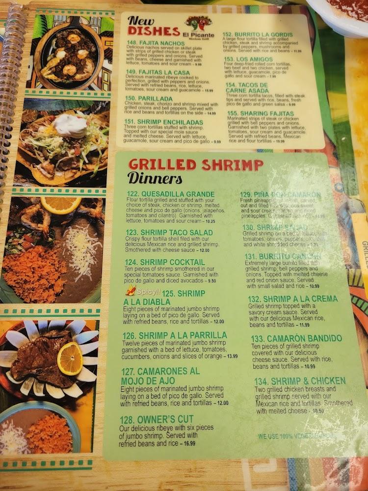 El Picante Menu image 4